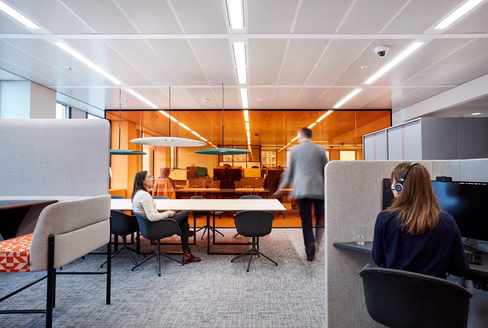 Employee centric workplace design by AIS main work zone